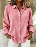 Women's Corduroy Casual Shirt_CWTSTL01374