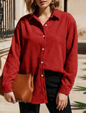 Women's Corduroy Casual Shirt_CWTSTL01374