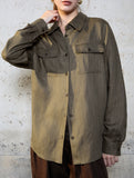 Tencel Linen Utility Pocket Shirt_CWTSTL01383