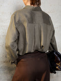 Tencel Linen Utility Pocket Shirt_CWTSTL01383