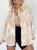 Casual tie-dye loose-fitting shirt for women_CWTSTL01396