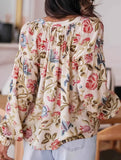 Printed Long Sleeve Casual Shirt