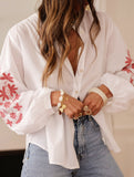 Applique Long Sleeve Shirt