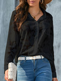 Loose Chiffon Blouse