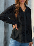 Loose Chiffon Blouse