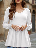 WOMEN SOLID TUNIC SHIRT