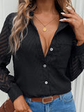 COMMUTER JACQUARD LONG-SLEEVED SHIRT