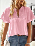 V Neck Casual Pullover Shirt
