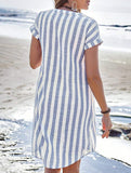 Stripe Loose Casual Shirt