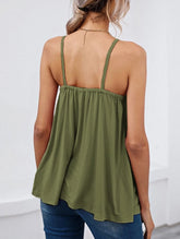 Sexy Slim Camisole Cropped Top Tank Top – Stretch Knit V-Neck Summer Crop for Women