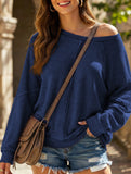 Casual patchwork loose women's sweatshirt_CWTTL01116