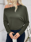 Solid V Neck Casual Ruched Short Sleeve T Shirt_CWTTL01146