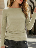 Tencel Wool Slim Fit Short Base Layer Top_CWTTL01219