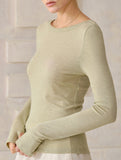 Tencel Wool Slim Fit Short Base Layer Top_CWTTL01219