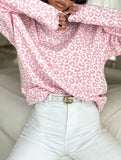 Printed Long Sleeve Crew Neck Sweatshirt_CWTTL01225