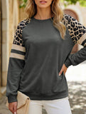 Leopard Colorblock Loose Sweatshirt_CWTTL01229