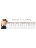 Contrast V Neck Loose Sweatshirt
