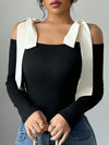 Off Shoulder Slim Tee