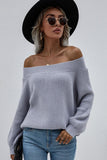 SEXY OFF SHOULDER SOLID COLOR TOP - Doublju