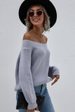 SEXY OFF SHOULDER SOLID COLOR TOP - Doublju