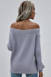 SEXY OFF SHOULDER SOLID COLOR TOP - Doublju