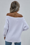 SEXY OFF SHOULDER SOLID COLOR TOP - Doublju