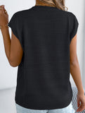 Contrast Heart Loose Knit Sweater
