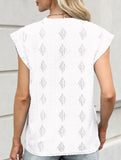 Jacquard Crewneck Loose Tee