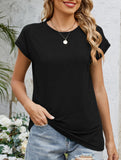 Loose Crewneck Short Sleeve Tee_CWTTS00897