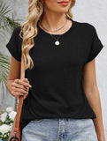 Loose Crewneck Short Sleeve Tee_CWTTS00897