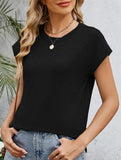 Loose Crewneck Short Sleeve Tee_CWTTS00897