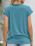 Loose Crewneck Short Sleeve Tee_CWTTS00897