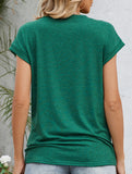 Loose Crewneck Short Sleeve Tee_CWTTS00897