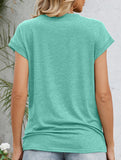 Loose Crewneck Short Sleeve Tee_CWTTS00897