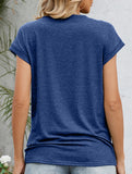 Loose Crewneck Short Sleeve Tee_CWTTS00897