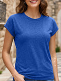 Loose Crewneck Short Sleeve Tee_CWTTS00897