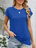 Loose Crewneck Short Sleeve Tee_CWTTS00897
