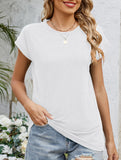Loose Crewneck Short Sleeve Tee_CWTTS00897