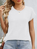 Loose Crewneck Short Sleeve Tee_CWTTS00897