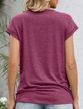 Loose Crewneck Short Sleeve Tee_CWTTS00897