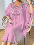 Crochet Fringe Beach Cover Up Bikini
