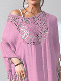 Crochet Fringe Beach Cover Up Bikini