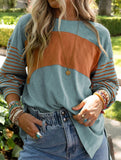 Countrycore Striped Contrast Long Sleeved T-Shirt