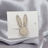 CUTE RABBIT EARS HAIR CLIP STUDENT BANG PIN_CWAHA4701