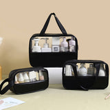 3SET PORTABLE TRANSPARENT WATERPROOF WASH BAG_CWAB0549