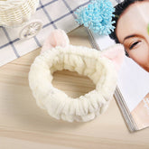 NEW CAT EARS FACE WASH HEADBAND_CWMM0719
