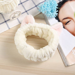 NEW CAT EARS FACE WASH HEADBAND_CWMM0719
