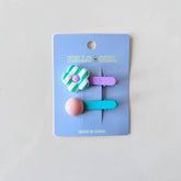 CHILDRENS FLOWER ROUND BEAD HAIRPIN_CWAHA1821