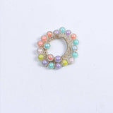 CUTE JELLY BEAD HAIR TIE BOHO SIMPLE HIGH ELASTIC_CWAHA6784