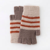 HALF FINGER OPEN KNITTED COLD PROTECTION GLOVES_CWAG0157